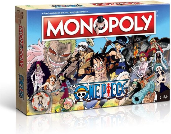 Boek: Monopoly One Piece - Engelstalig Bordspel, geschreven door Winning Moves