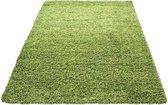 Hoogpolig vloerkleed Life - groen - 240x340 cm