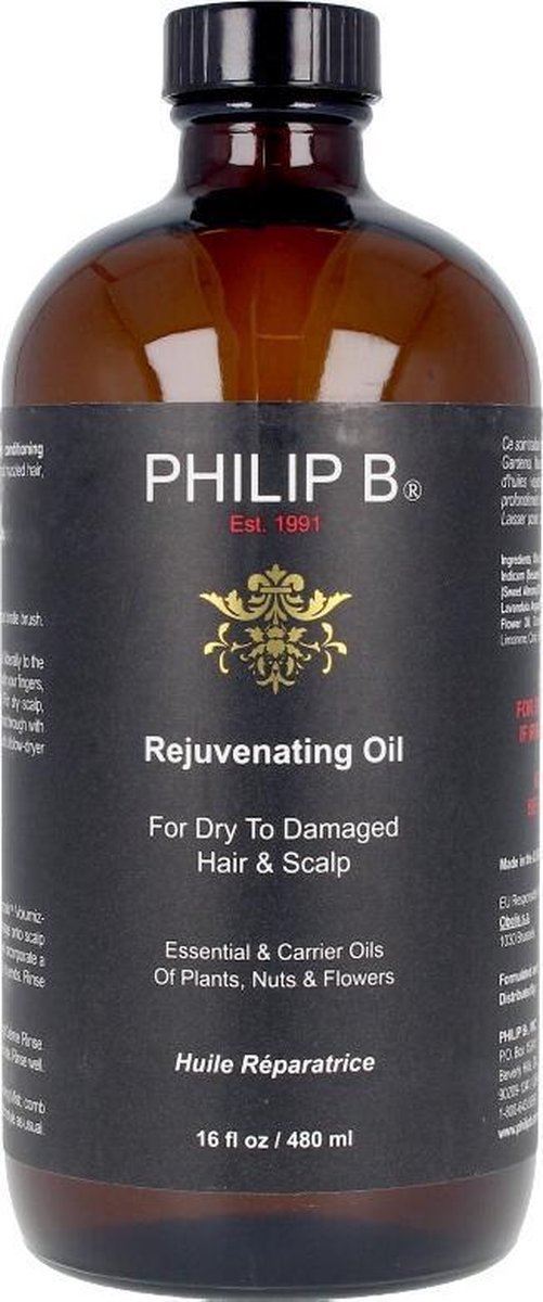 Philip B Rejuvenating Oil For Dry To Damaged Hair & Scalp 480 Ml