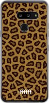 LG G8 ThinQ Hoesje Transparant TPU Case - Leopard Print #ffffff