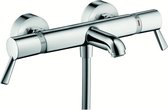 Hansgrohe Ecostat Comfort Care badkraan thermostatisch met verlengde grepen chroom