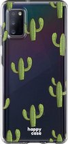 HappyCase Samsung Galaxy A41 Flexibel TPU Hoesje Cactus Print