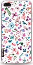 Casetastic Apple iPhone 7 Plus / iPhone 8 Plus Hoesje - Softcover Hoesje met Design - Flowers Wild Nature Print