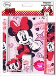 Disney Schoolspullen Minnie Mouse Meisjes Roze/rood 5-delig