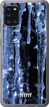 Samsung Galaxy A31 Hoesje Transparant TPU Case - Icicles #ffffff