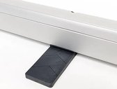Transparante Roll-Up - 60cm x200cm - spat & kuchscherm - inclusief draagtas