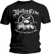 Motley Crue - You Can't Kill Rock & Roll Heren T-shirt - 2XL - Zwart