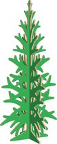 Kerstboom full colour bedrukt - honingraatkarton - 100% recycleerbaar - 700 x 1600 mm