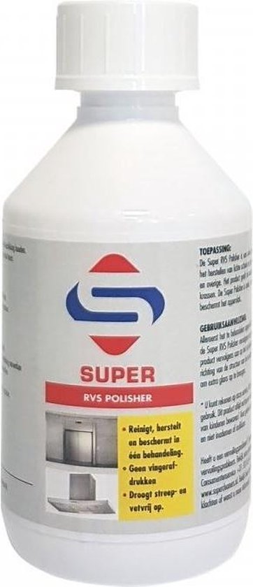 SuperCleaners Reiniger Super RVS Polisher Roestvrijstaal CONS100210