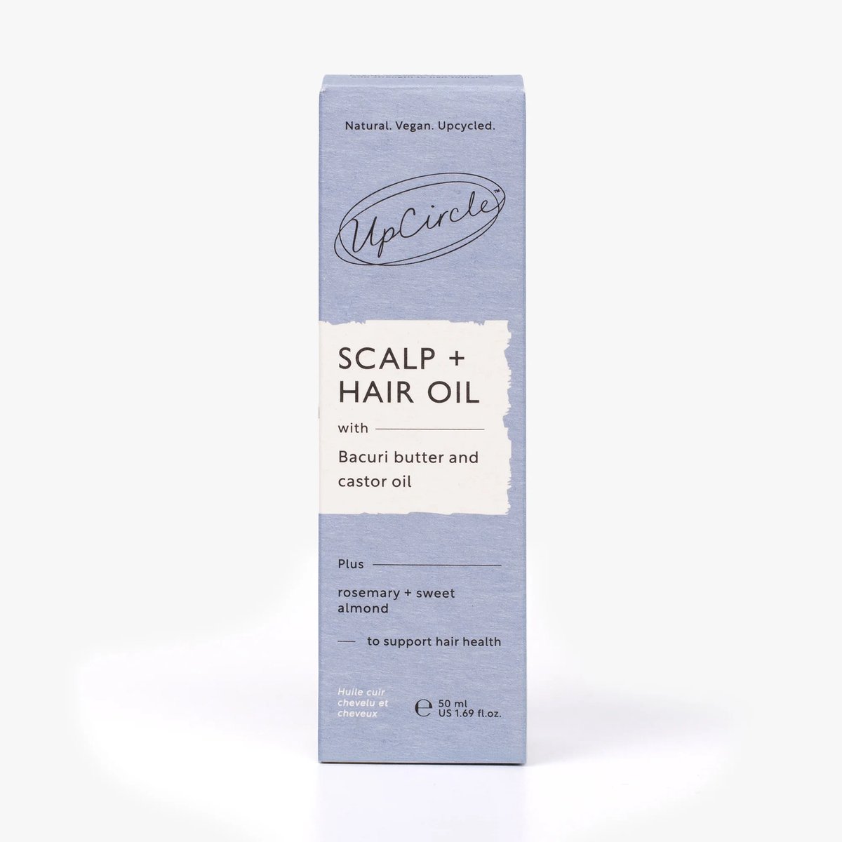 UpCircle - Scalp + Haar Oil - Pre-wash Oliebehandeling - Met Upcycled Bacuri Boter en Rozemarijn - Dermatologisch Goedgekeurd - 50 ml