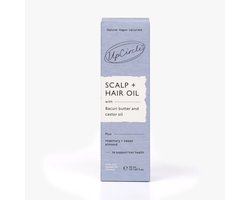 UpCircle - Scalp + Haar Oil - Pre-wash Oliebehandeling - Met Upcycled Bacuri Boter en Rozemarijn - Dermatologisch Goedgekeurd - 50 ml