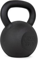 VirtuFit Kettlebell Pro - Kettle Bell - Gietijzer - 10 kg - Zwart - Sport Gewicht - Ergonomische & Brede Handgreep - Geschikt voor CrossFit & Fitness - Conditietraining
