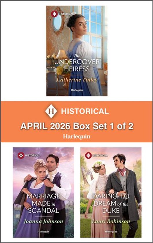 Harlequin Historical - April 2026 - Box Set 1 of 2 - cover