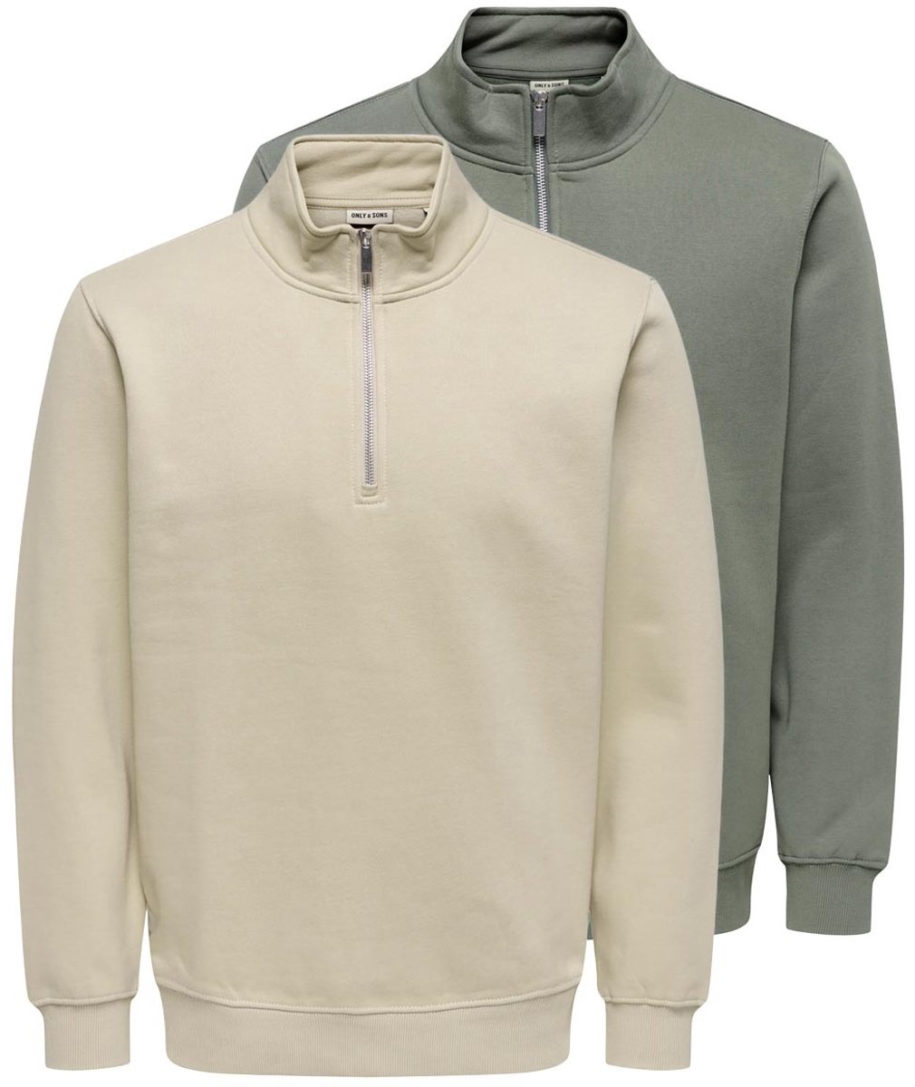 Only & Sons Heren sweatshirt 2 pack Connor