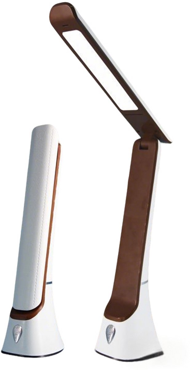 10000 LUX Light Therapy Lamp Daglichtlamp Bureaulamp UV Vrij Met Aanraakbediening Dimbaar en Nachtlamp Wit 1