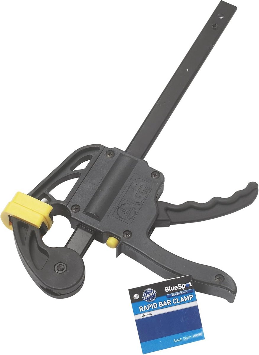 Snelspanner Klem met Snelsluiting en 150 mm Bekopening