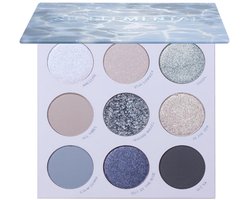 ColourPop So Elemental Oogschaduw Palette – Blauw & Zilver – Metallic & Matte – Hoog Gepigmenteerd – Laat je creativiteit de vrije loop