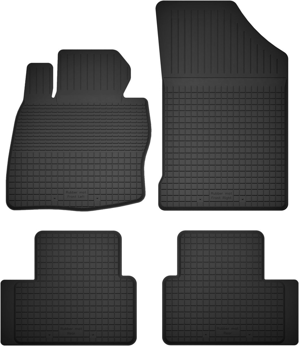 Wielganizator BasicProtect Serie - Rubberen Automatten - Hyundai Tucson IV SUV - 2021 - Antislip - Weerbestendig