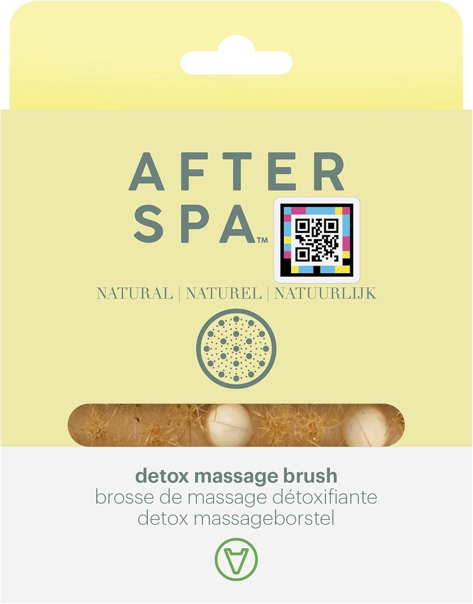 Massage en Detox Borstel voor Huidreiniging en Peeling