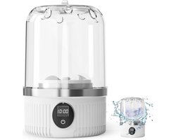 Compacte mini-wasmachine (1 liter, met led-display) – perfect voor het wassen van kleine hoeveelheden wasgoed, ideaal voor op reis en kleine woonruimtes.