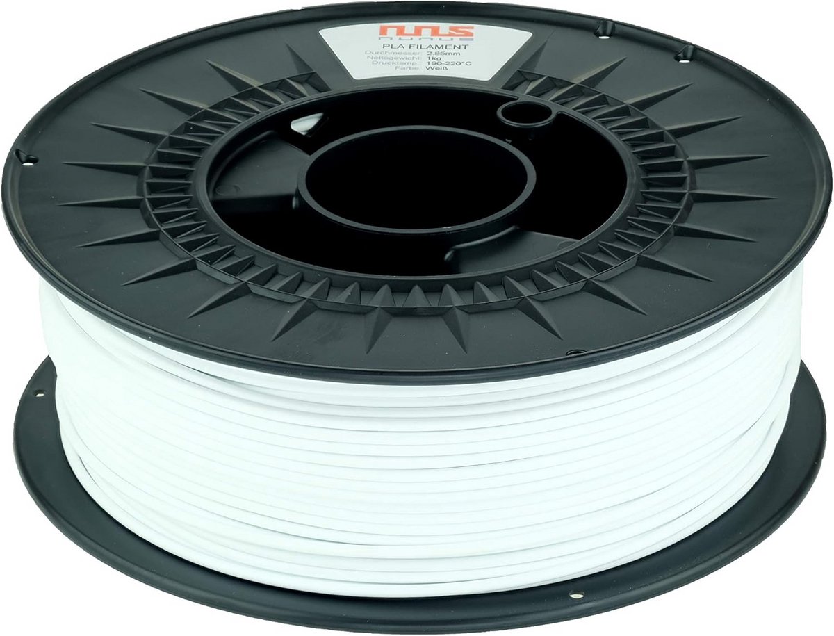 PETG 1,75 mm Filament Wit - Voedselveilig en Sterk voor 3D-printers