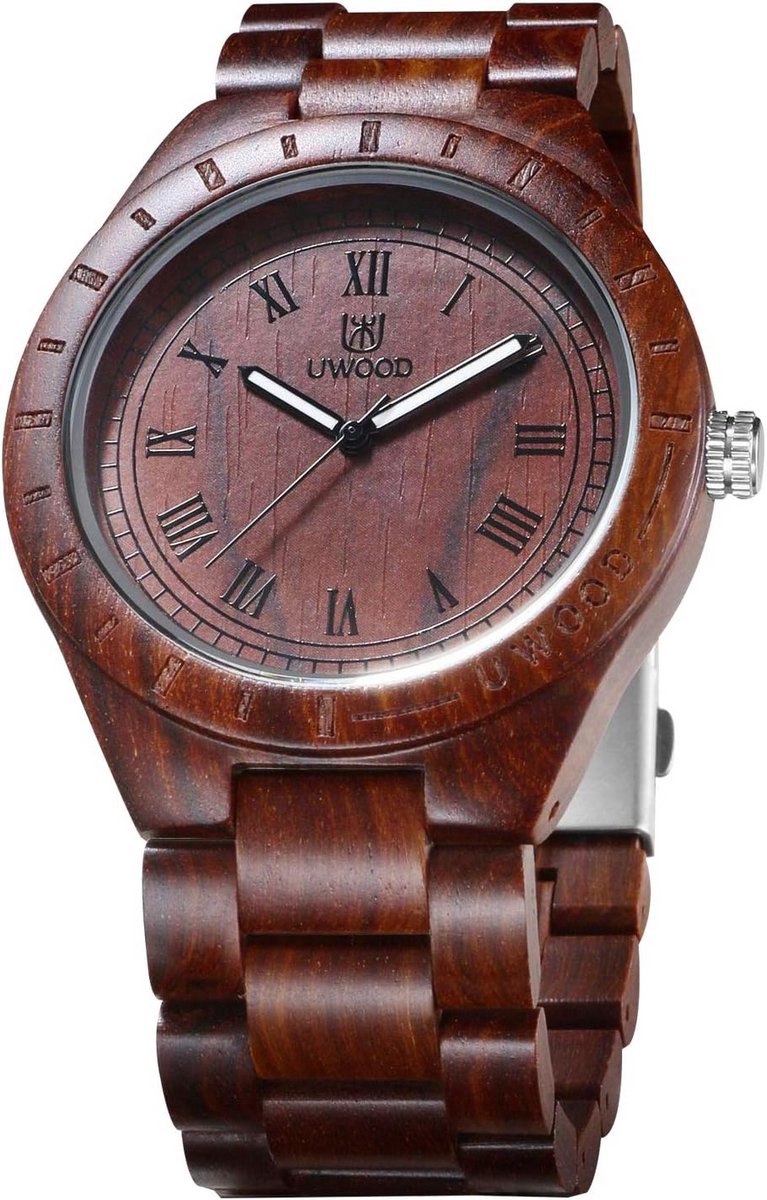 Natuurlijk Houten Horloge voor Heren - Lichtgewicht Quartz
