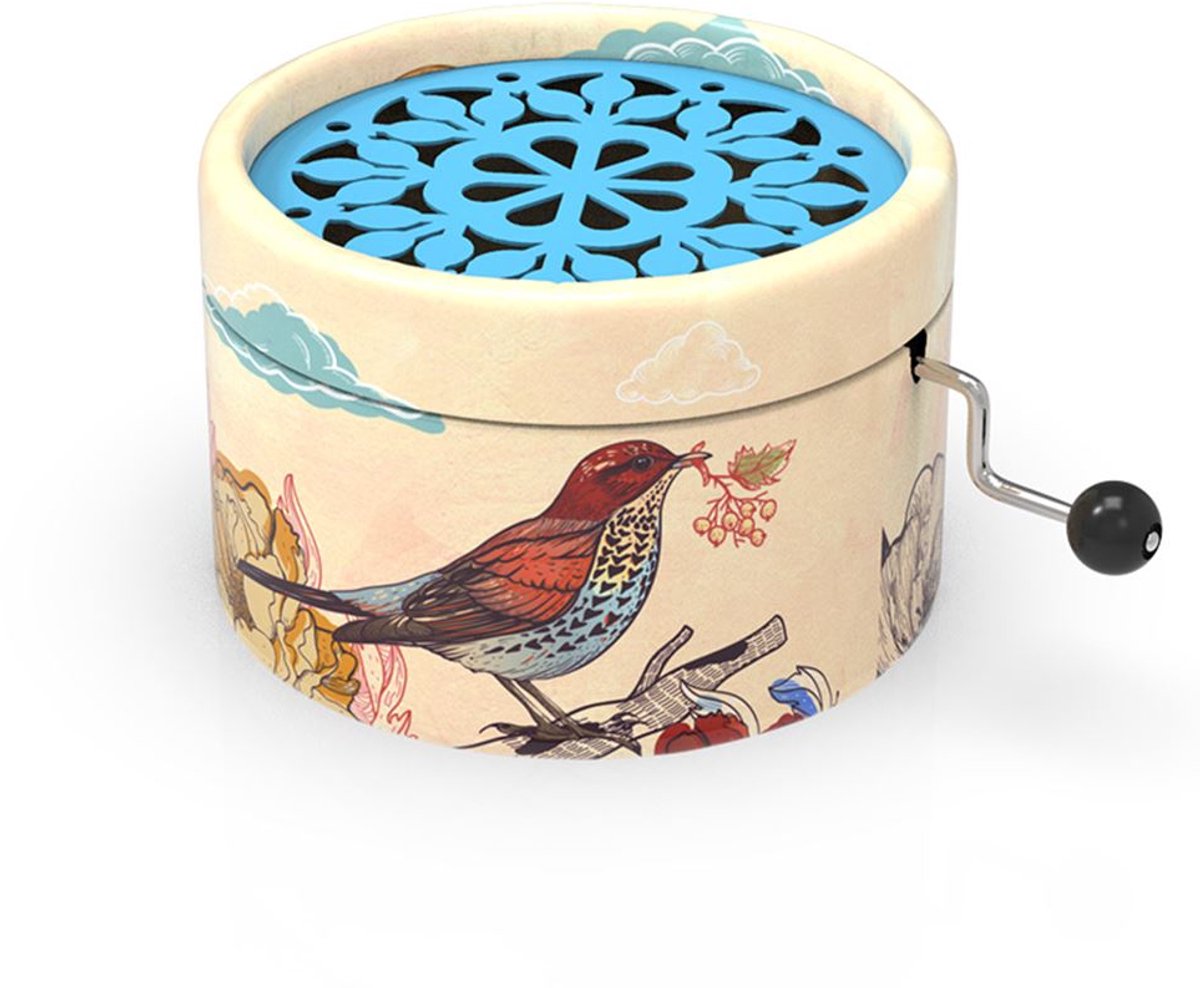 Belle Lurette muziekspeelgoed Rondo Birds 02 Mozart Lullaby roze.