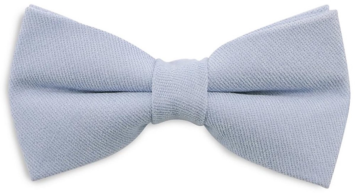 Sir Redman - Strikken - lichtblauwe strik Soft Touch - lichtblauw