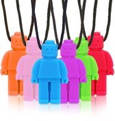 Lot De 8 Embouts De Stylo à Mâcher – Anti-anxiété Et Concentration – Outil Sensoriel Pour Enfant – Régulation émotionnelle – Mastication Sécurisée – Durable Et Réutilisable