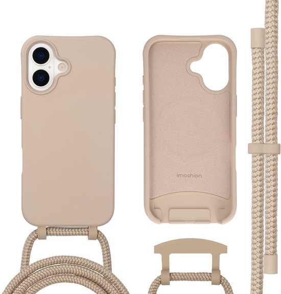 Coque imoshion - Compatible avec iPhone 17 - Color Backcover avec cordon amovible compatible avec MagSafe - Nude