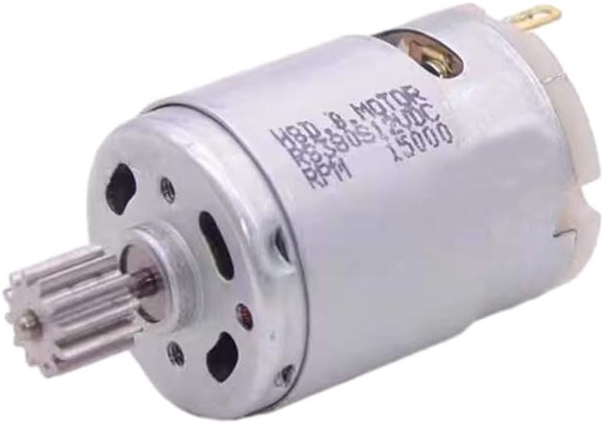 Krachtige Elektrische Motor voor Kinderauto 6V 12V 24V met Tandwiel