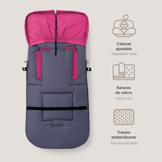 Universele Muffin voor Kinderwagen - Zacht, Warm en Wasbaar van Universele — afbeelding 5