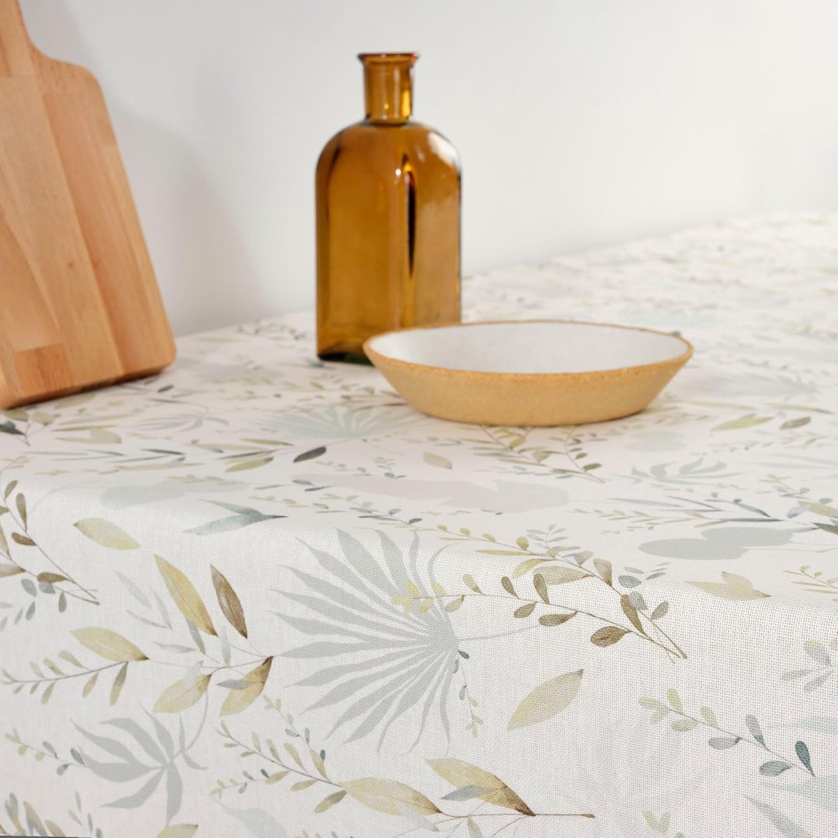 Tafelkleed 200x140 cm, Vlekafstotend en Extra Zacht - 100% Biologisch Katoen