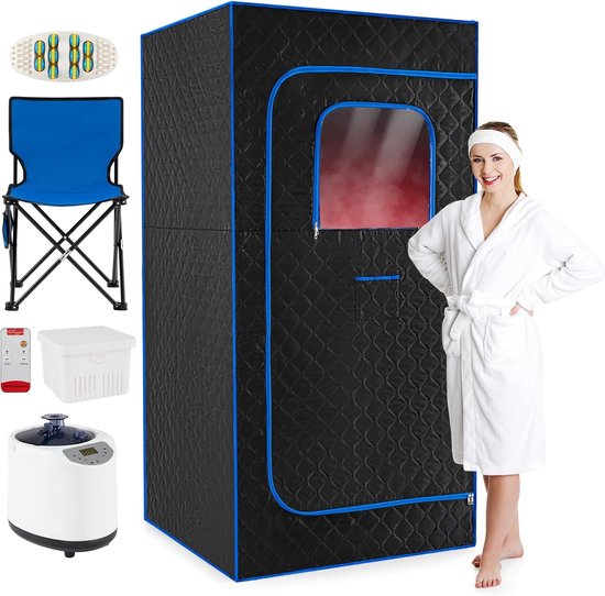Stoomsauna draagbaar - Mobiele sauna - Stoomcabine - ontspanning