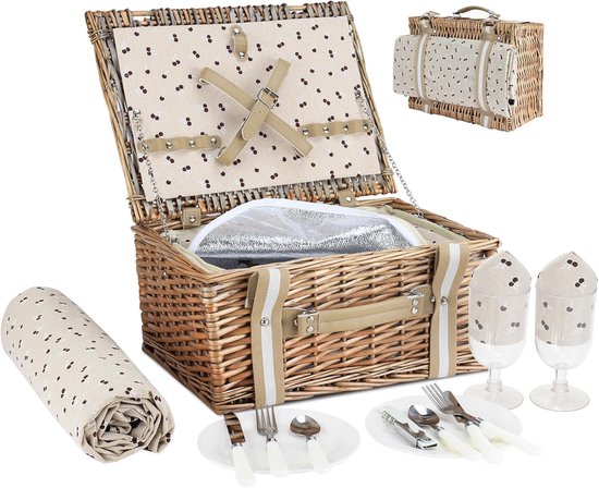 Action verkoopt een picknickmand met bordjes, bestek én koelvak Action verkoopt een picknickmand met bordjes, bestek én koelvak