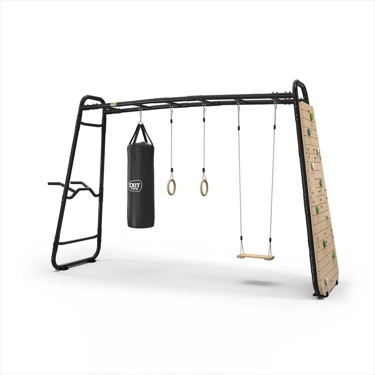 EXIT GetSet Monkeybar MB320 - Monkey Bar Klimrek voor Buiten - Speeltoestel voor Kinderen - Zwart