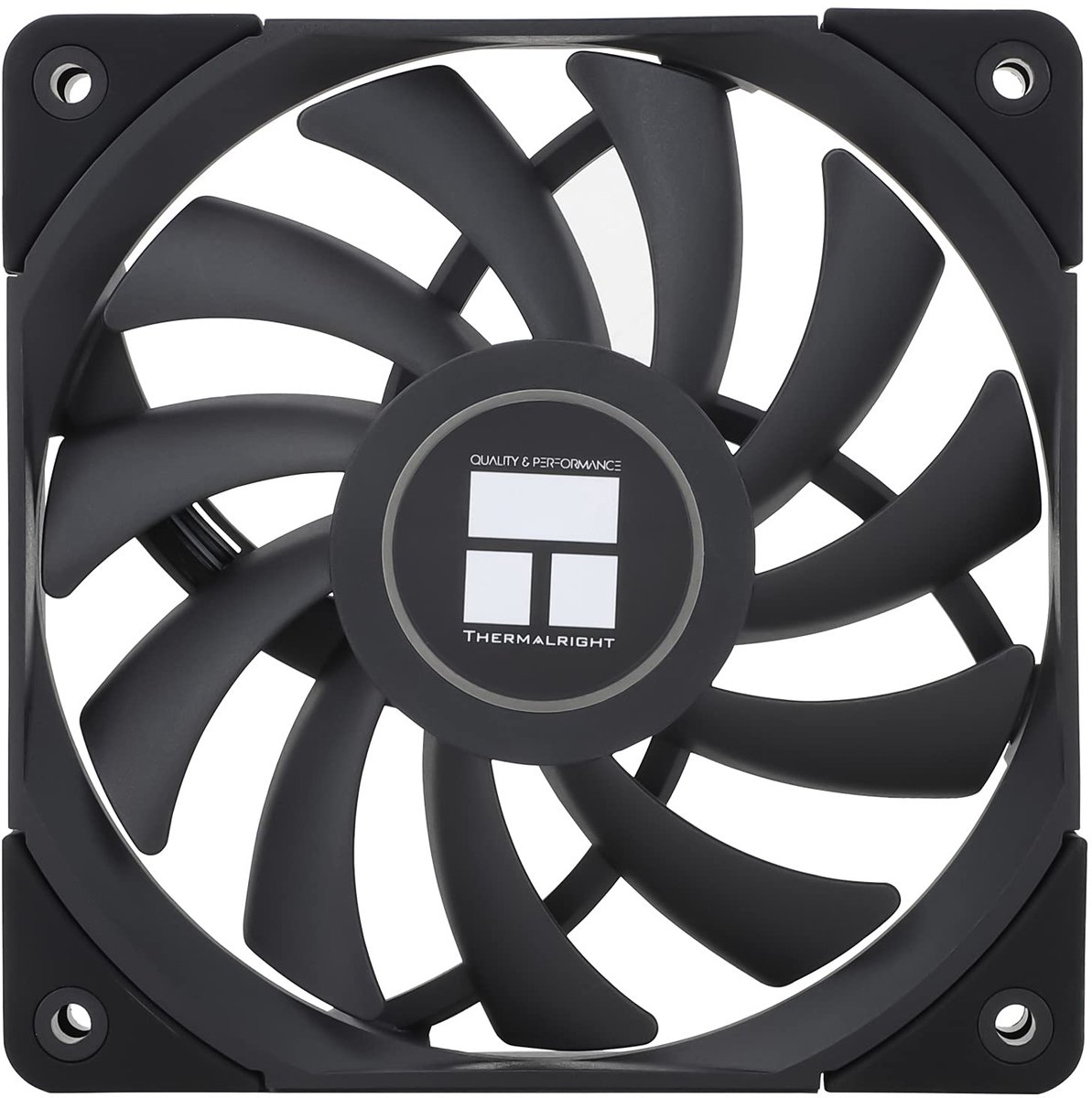 Stille 120mm Slimline PC Ventilator - 15mm Dunne CPU Koeler - 4-Pin PWM