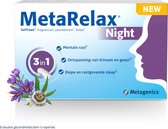 MetaRelax Night - 30 tabletten - 3-in-1: Mentale rust - Ontspanning van lichaam en geest - Diepe en rustgevende slaap