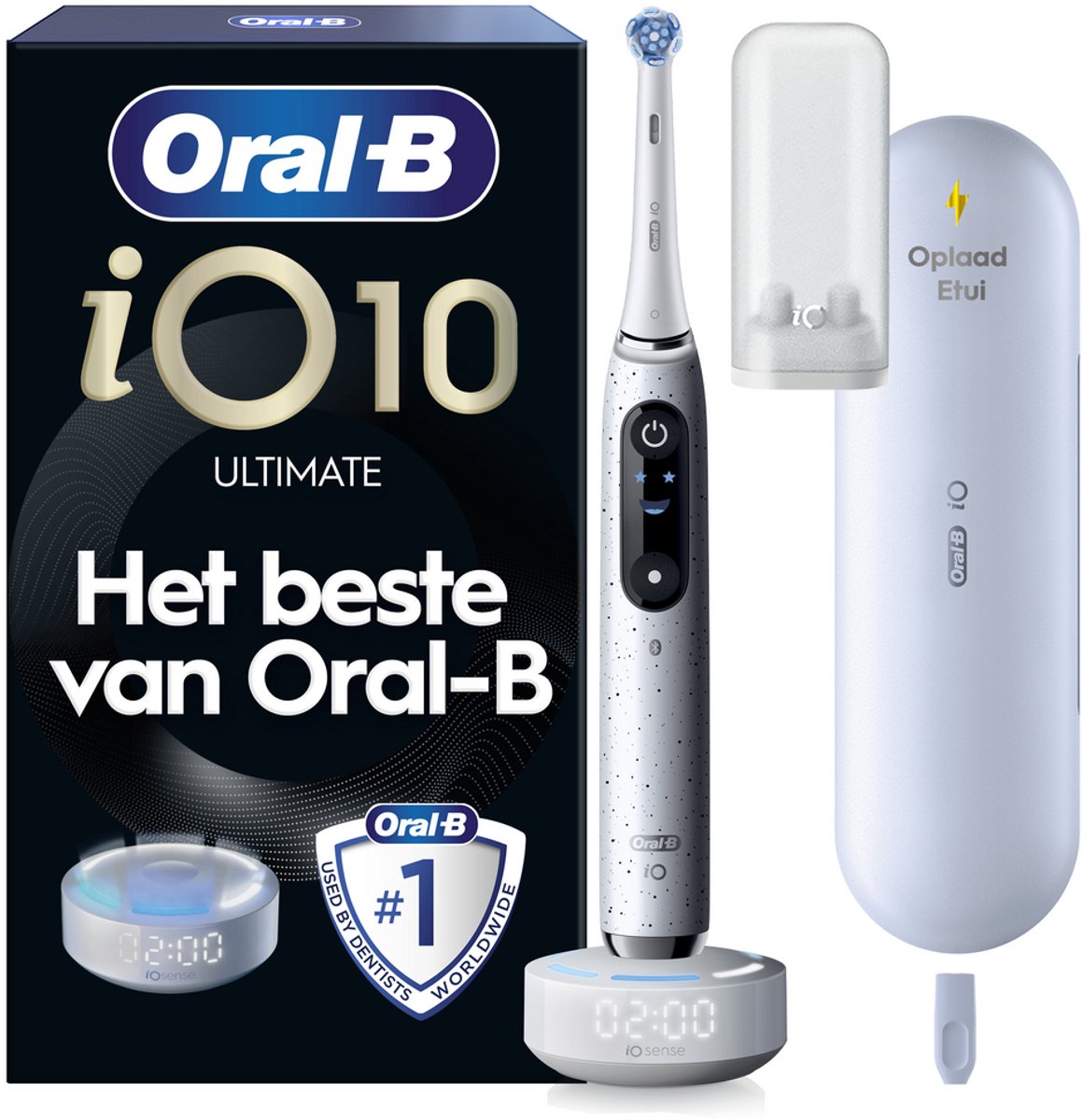 Oral-B iO 10 Elektrische Tandenborstel Wit - Oral-B - €298,50