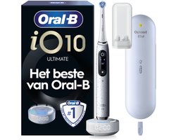 Oral-B iO 10 Elektrische Tandenborstel - Wit - Ontworpen Door Braun