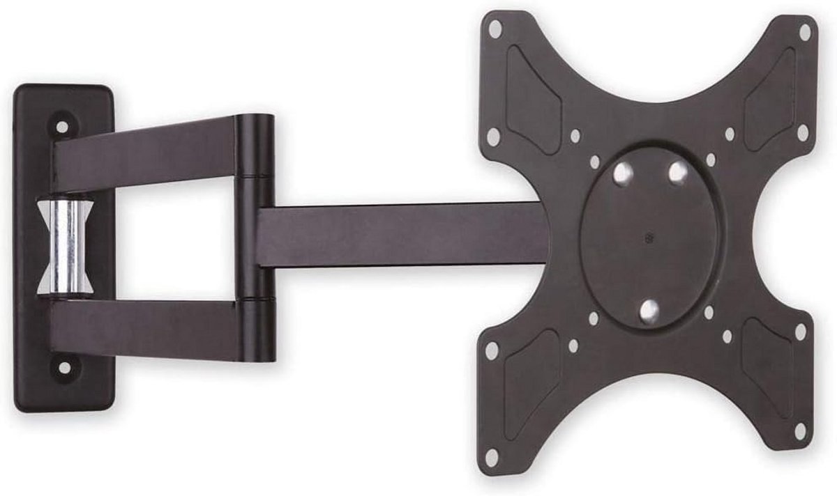 Kantelbare TV Beugel voor 19-37 Inch Schermen met 3 Scharnieren Zwart
