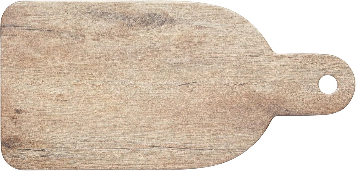 Houten Serveerplank Melamine Houtlook 34.5x16.5 cm BPA-vrij en Vaatwasmachinebestendig