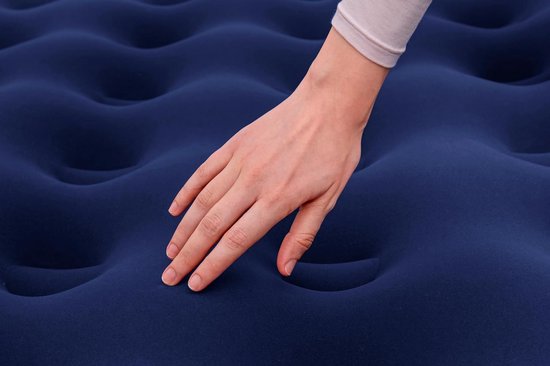 Luxe Tweepersoons Luchtbed met Ingebouwde Elektrische Pomp (191x137x22 cm) van Merkloos — afbeelding 3