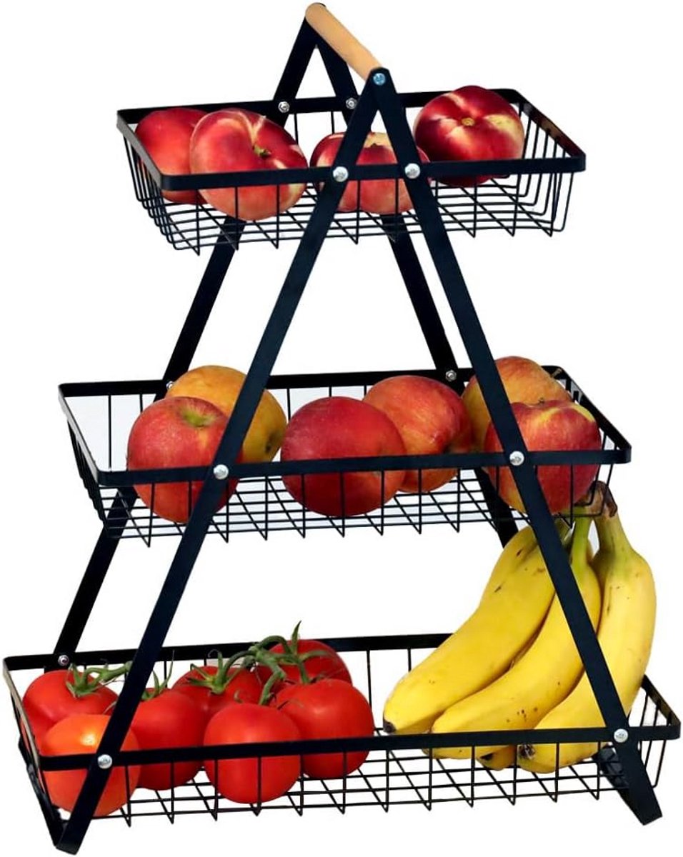Fruitschaal Etagere - Fruitmand .. Laags - Keukenaccessoire