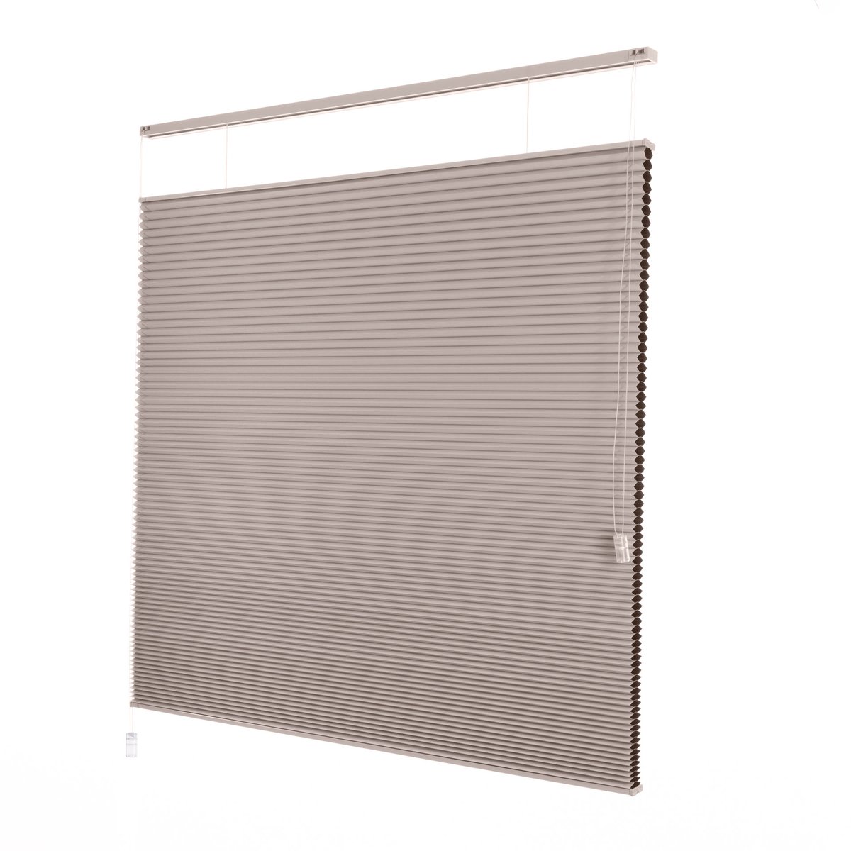 Dutchblinds - Plisségordijnen - verduisterend - Sand - 90 x 175 cm - Raamdecoratie op maat