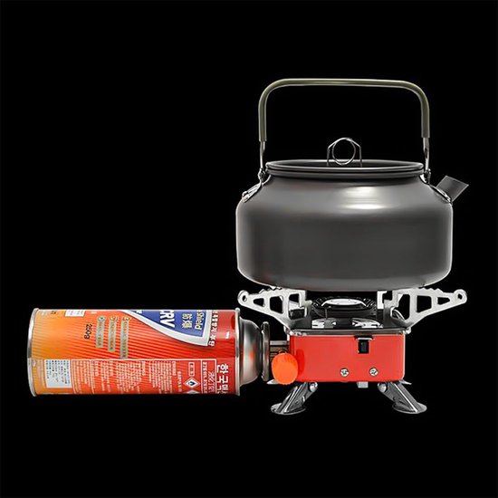 Draagbare Mini Camping Gasbrander - Compact en Winddicht voor Buiten Koken — afbeelding 3