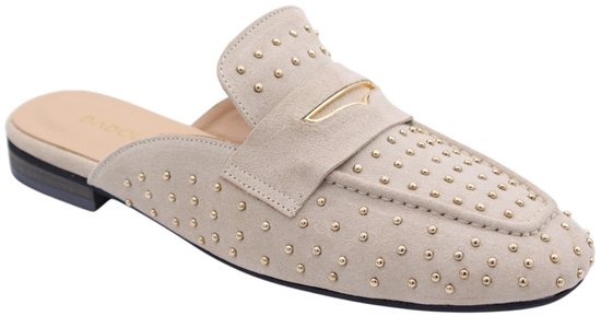 Babouche Style de vie - Chaussures pour femmes - Beige - Femme - Taille 38 -