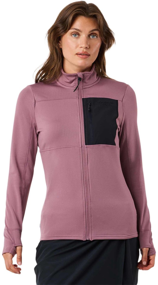 Swedemount Trondheim Midlayer – Fleece dames Dk. Mauve