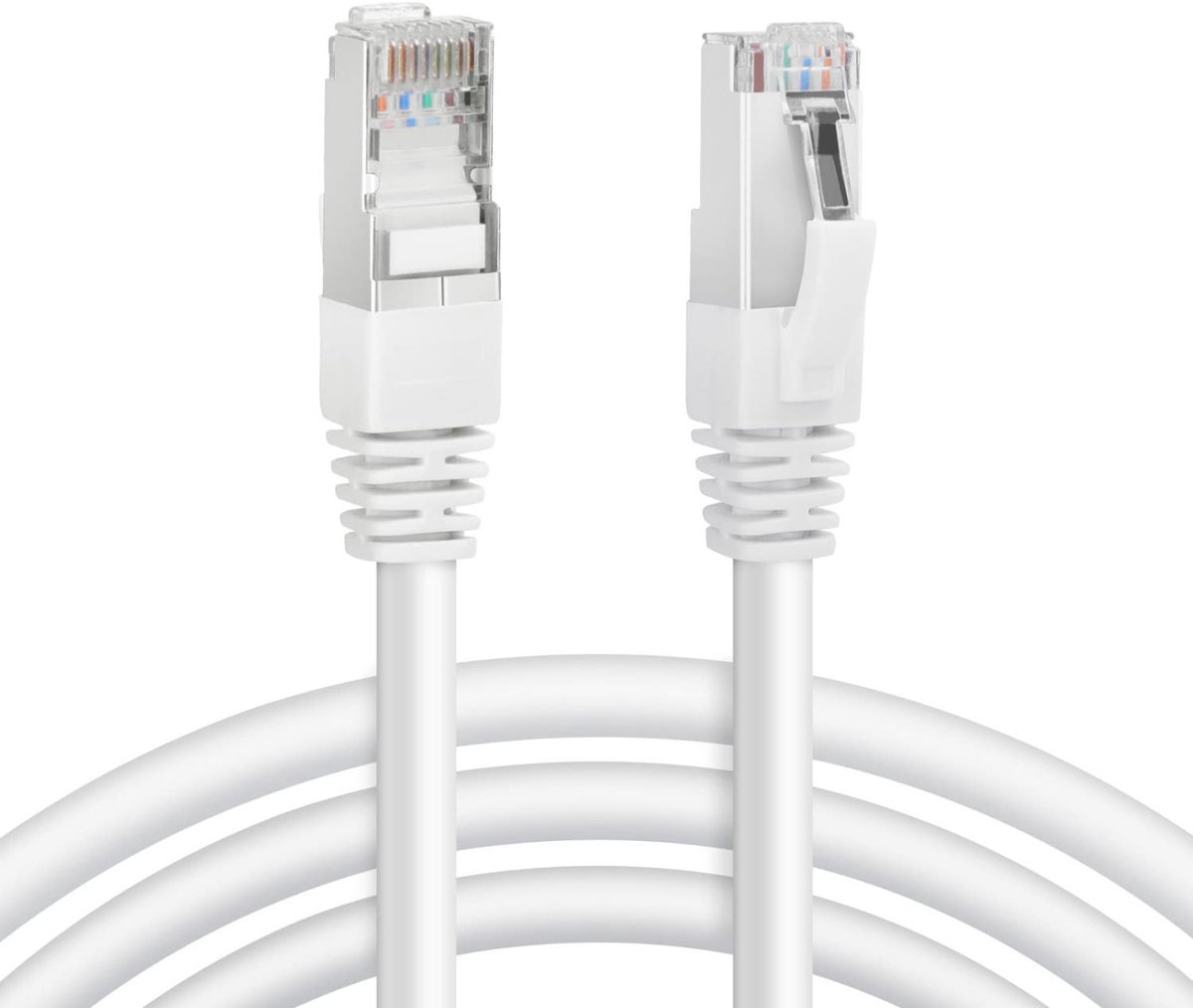 Ronde Cat7 Ethernet-kabel 3m voor Hoge Snelheid Internet 10 Gbit/s