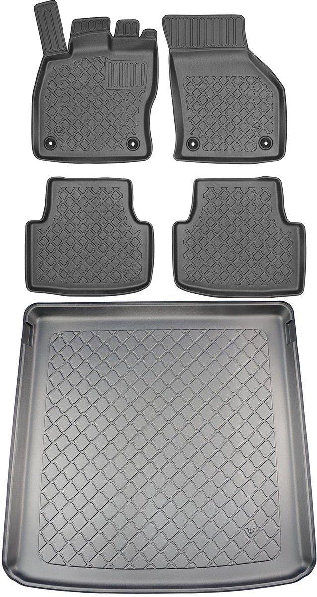 Max-Dywanik ARISTAR - Volkswagen Golf VIII - Mat en Dywanik - 2020 - Zwart